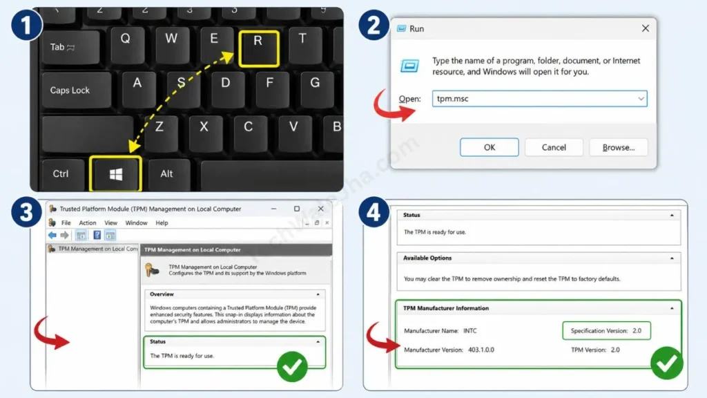 How to Check TPM 2.0