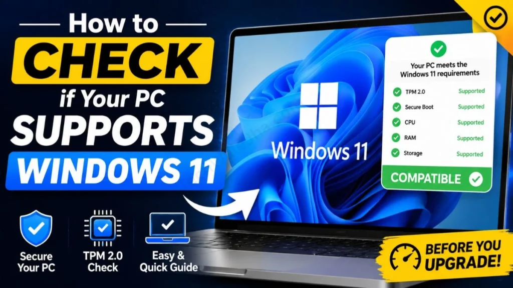How to Check if Your PC Supports Windows 11