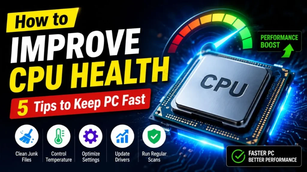 How to Improve CPU Health: 5 Tips to Keep PC Fast