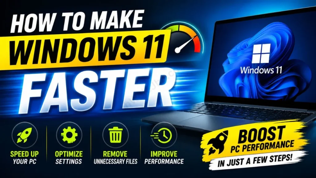 How to Make Windows 11 Faster: Best Settings for a Lag-Free PC