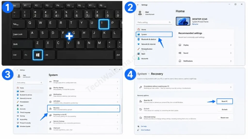 Quick Answer: How to Factory Reset Windows 11