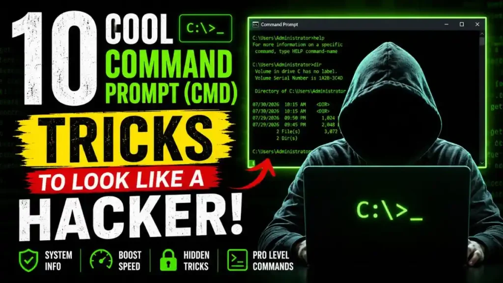 10 Cool CMD Tricks to Look Like a Hacker