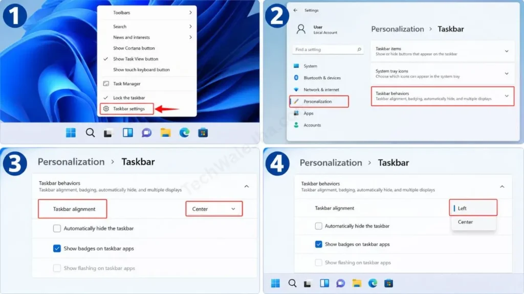 Bring the Taskbar Back to the Windows 10 Style