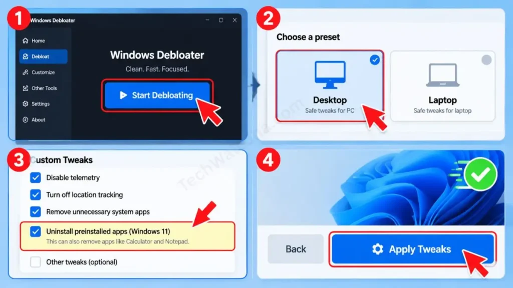Essential Tweaks (What to Remove and What to Keep Safe)