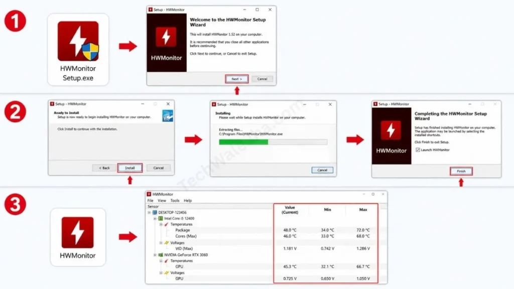 HWMonitor is the best tool for Windows 11