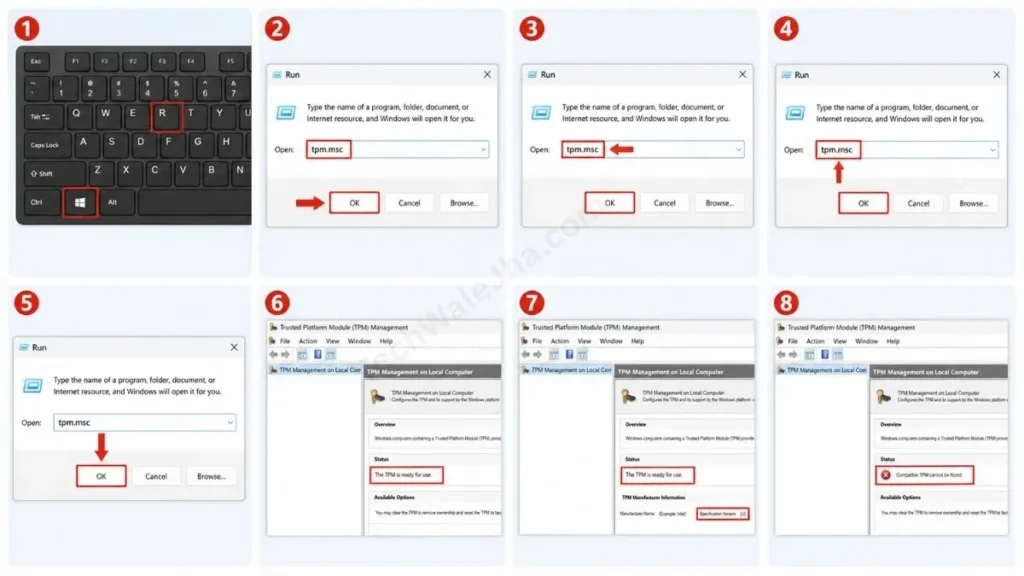 How to Check if TPM 2.0 is Already Enabled