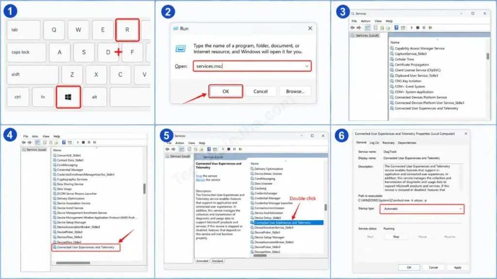 How to Disable Windows 11 Telemetry Services