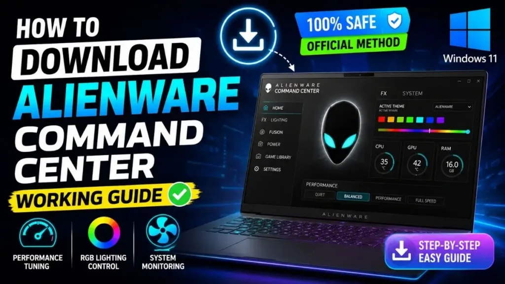 How to Download Alienware Command Center for Windows 11
