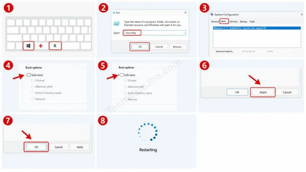 How to Exit Safe Mode and Return to Normal