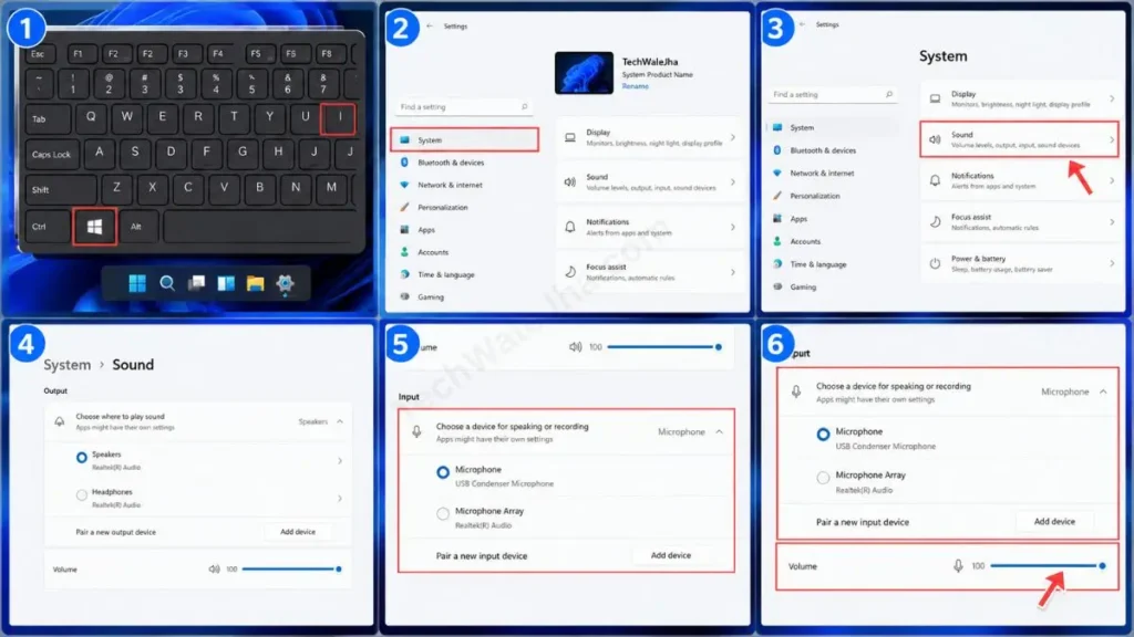 How to Increase Mic Volume to 100% From System Settings