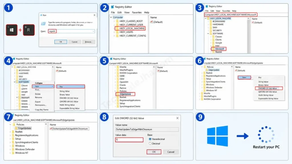 How to Permanently Block Microsoft Edge Browser