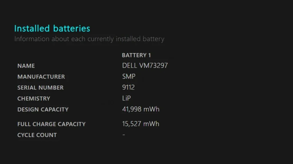 How to Reading Your Windows Battery Report