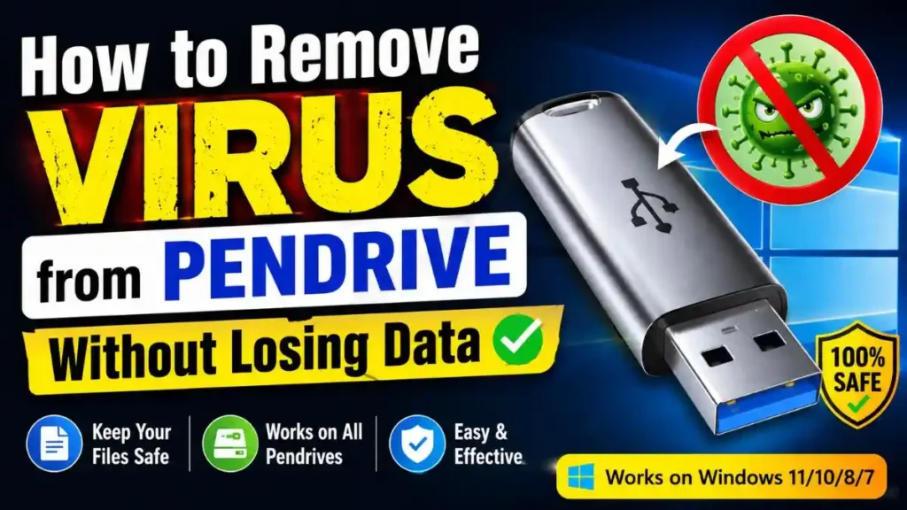 How to Remove Virus from Pendrive