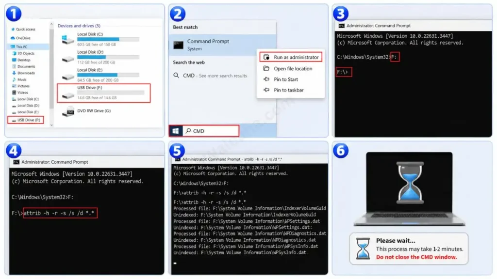 How to Remove a Virus Using CMD