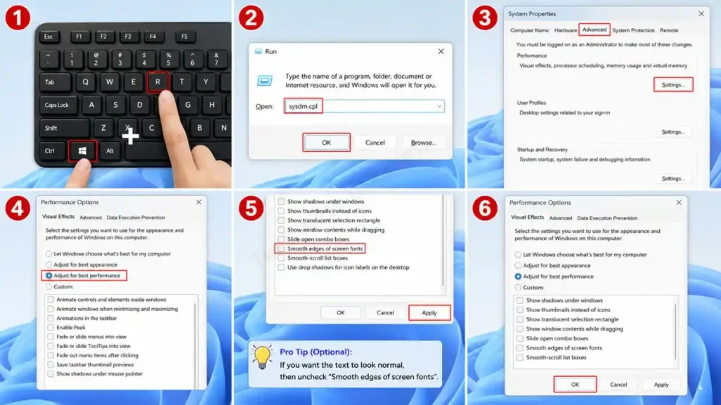 How to Turn Off Visual Effects and Animations