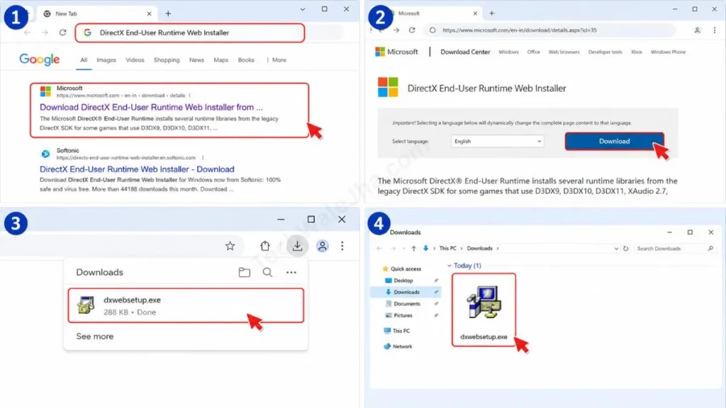 How to Update DirectX in windows
