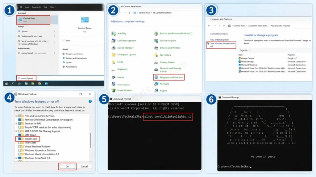 How to play Star Wars in CMD