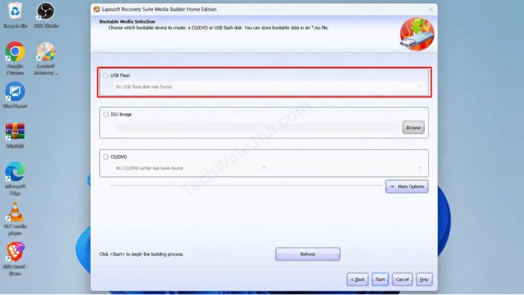 Select and Format Your USB Drive