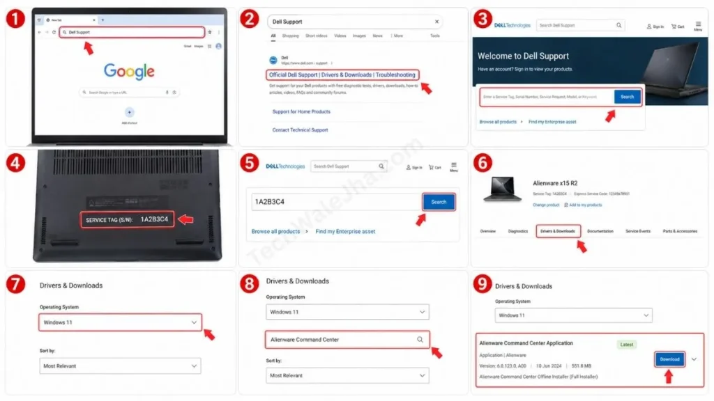 Step-by-Step guide How to Download Alienware Command Center for Windows 11