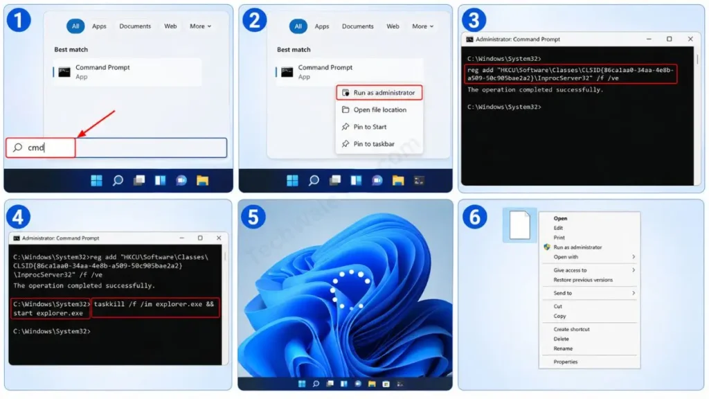 The Quickest Way to Restore Windows 11 Right-Click Menu