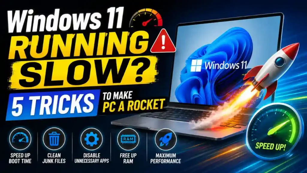 Windows 11 Running Slow? 5 Tricks to Make PC a Rocket