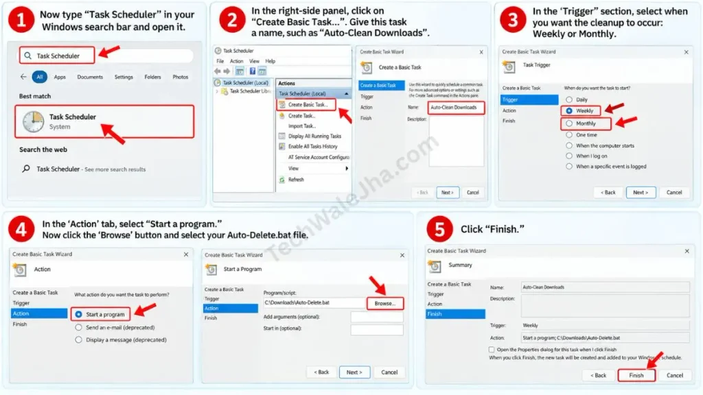 Automate it with Windows Task Scheduler