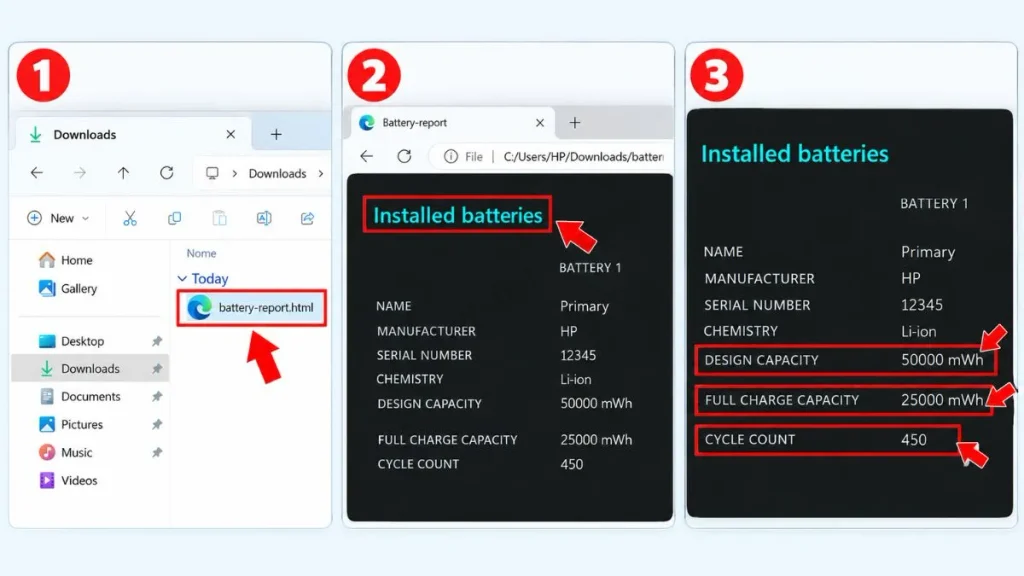 Calculate Actual Battery Health