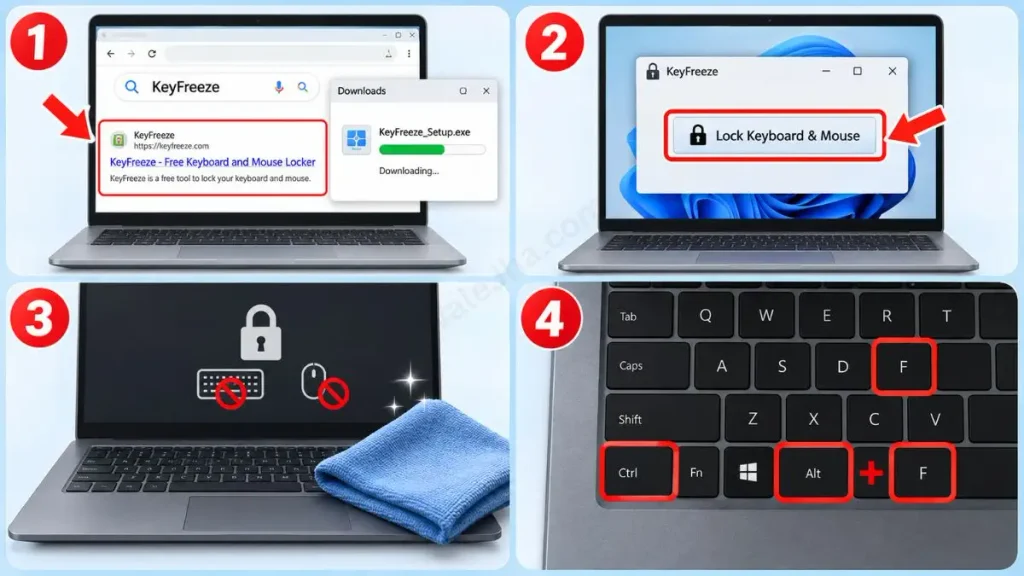 How to Disable Laptop Keyboard in windows laptop using Third-Party Tools
