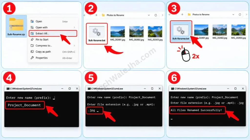 How to Use the Script to Rename Your Files?